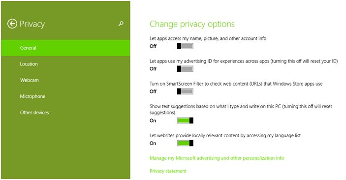 Select Search and Apps